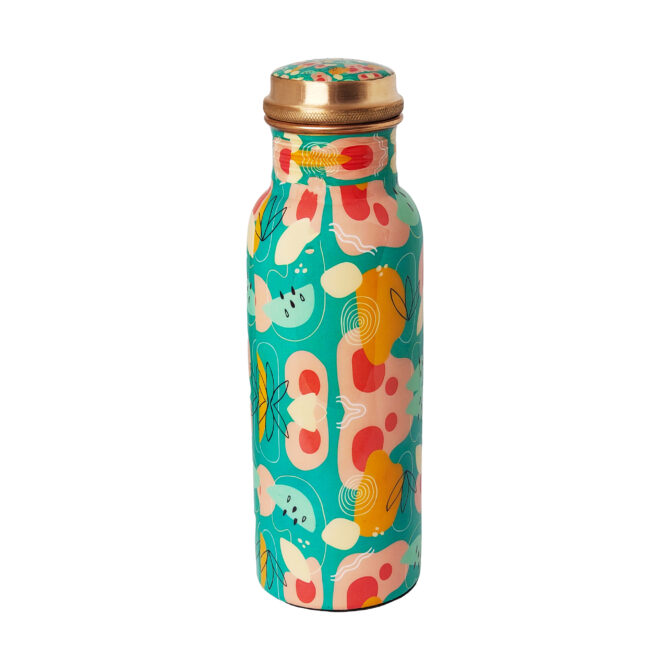 750 ml Pure Copper Water Bottle with Stylish Design – Compact, Ayurvedic Benefits, Eco-Friendly