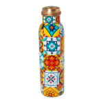 Mediterranean Pattern Copper Bottle – ADPW010