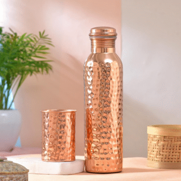 Hammered Copper Hydration Duo