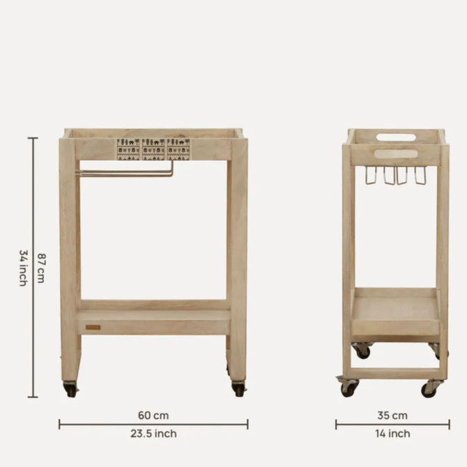 Trolley Bar Carts - Image 2