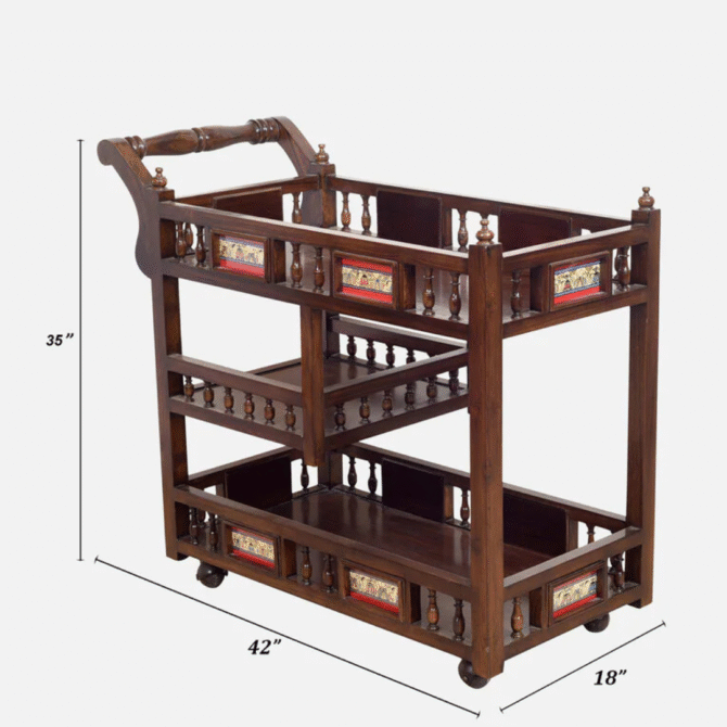 Trolley Bar Carts - Image 3