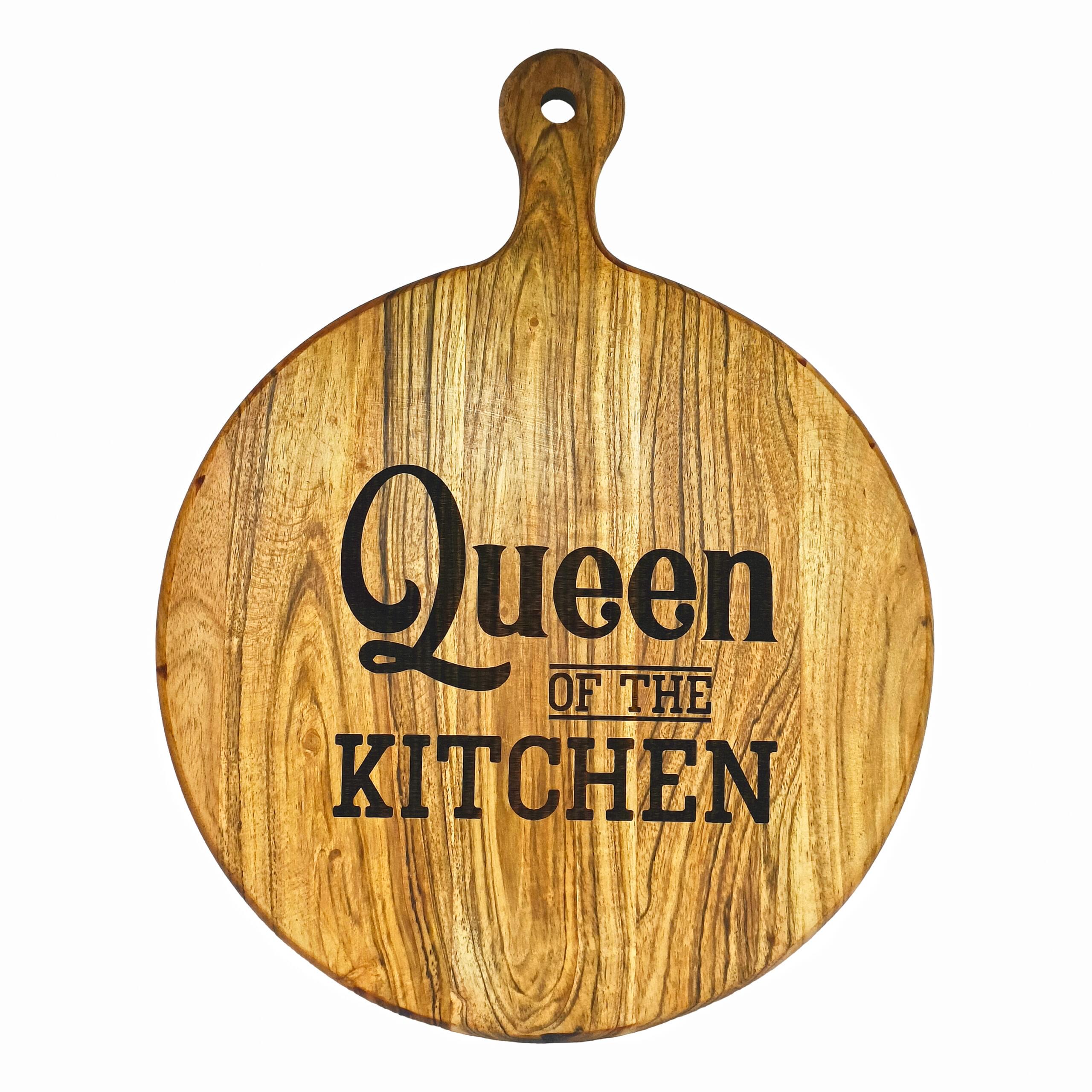 Queen of the Kitchen Acacia Wood Chopping and Serving Board-ADPW011